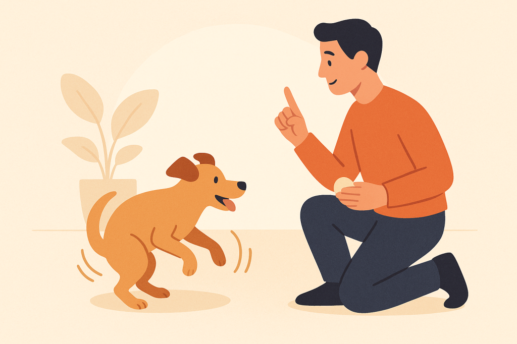 Dog training guide image for Understanding and Managing Tail Chasing in Dogs