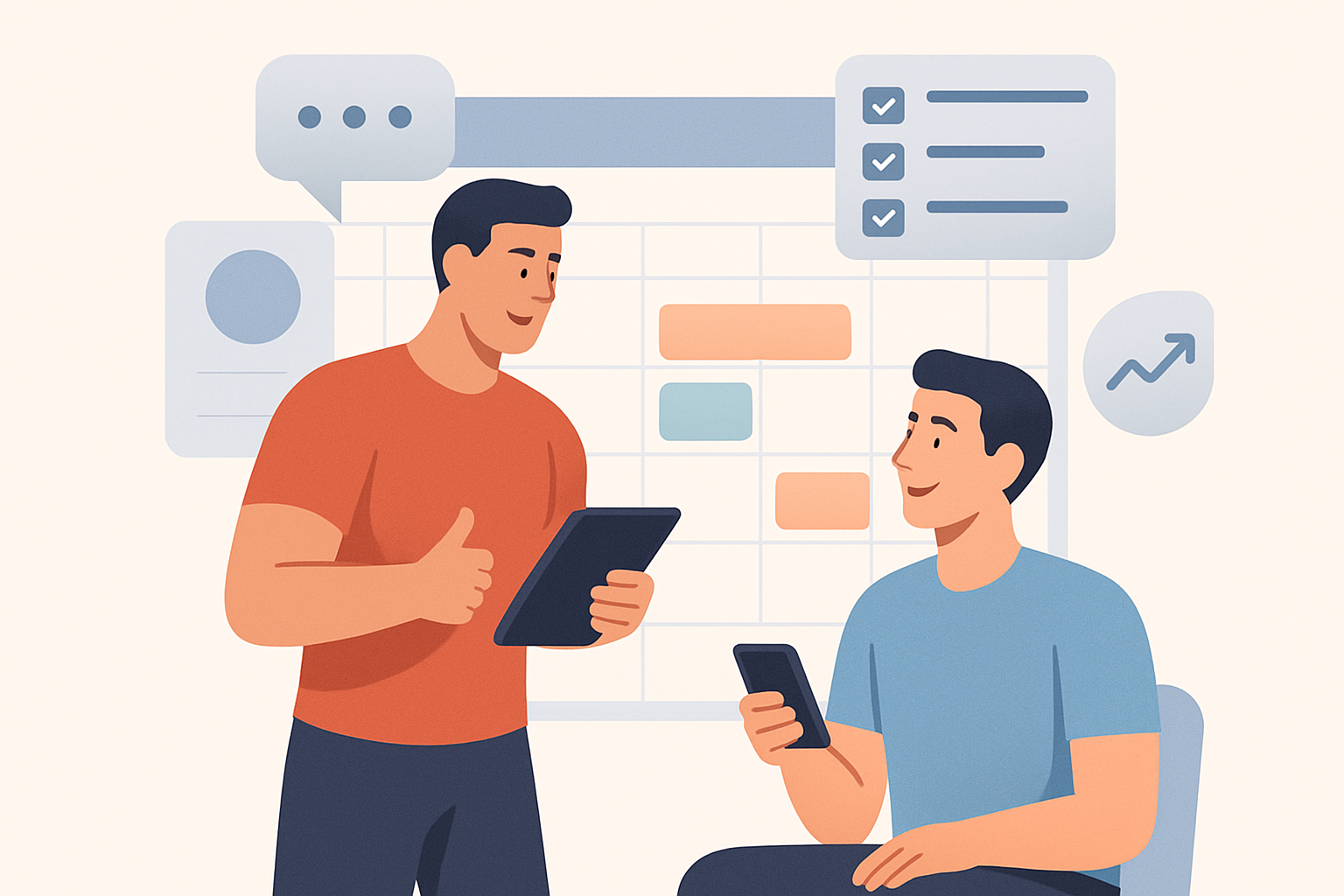 Trainer client guide image for Engaging Your Users and Growing Your Base with ClientSlot's Platform